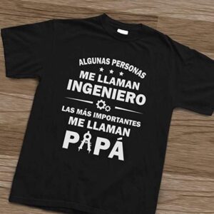 Playera personalizada “Ingeniero y Papá”