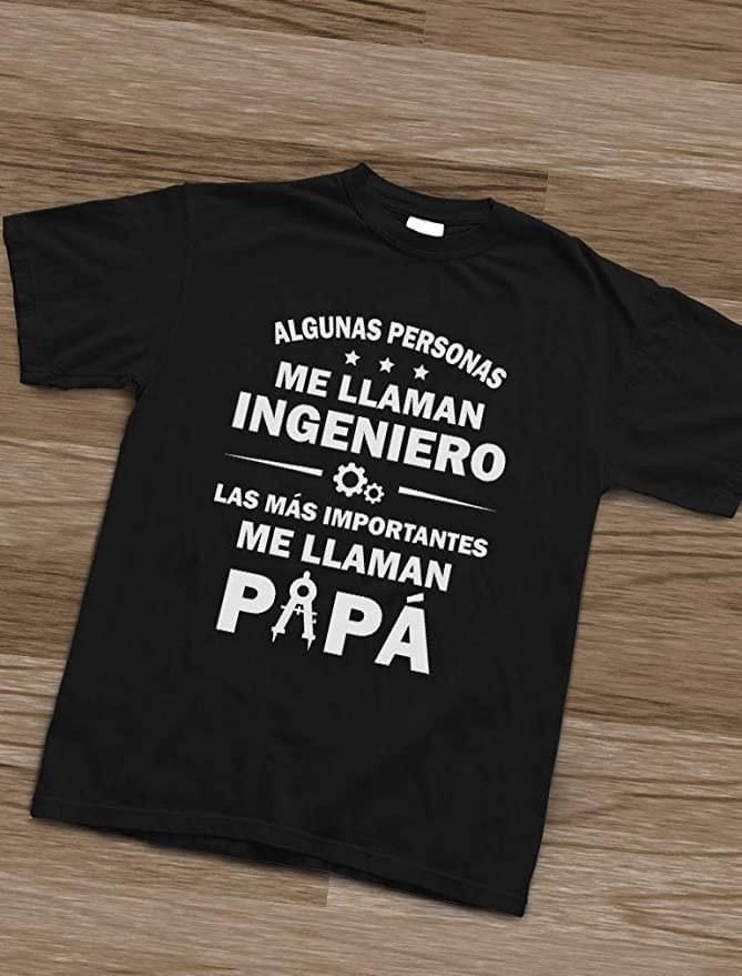 Playera personalizada “Ingeniero y Papá”