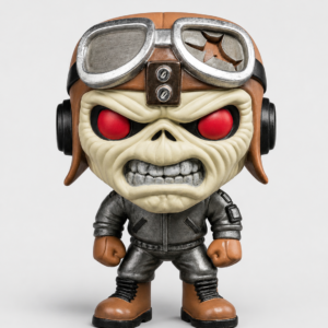 Figura Coleccionable Estilo Funko – Eddie (Iron Maiden) Impresa en 3D