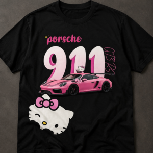 Playera Porsche 911 Rosa
