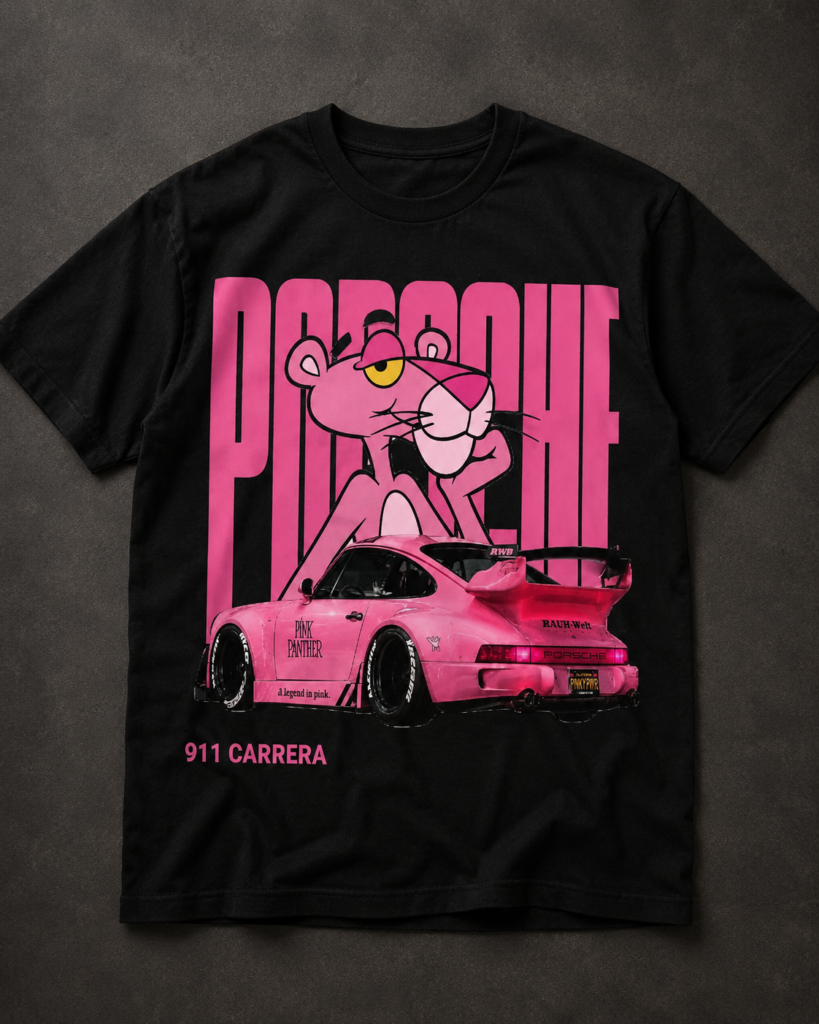 Playera Porsche 911 Carrera Pink Edition