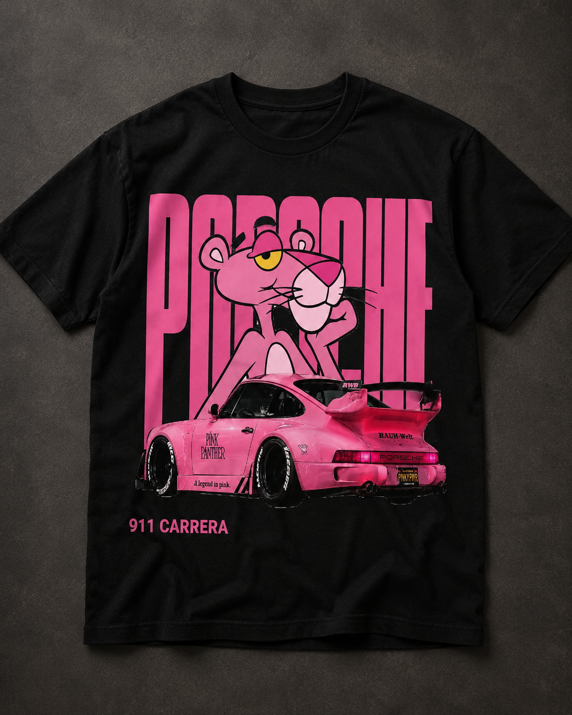 Playera Porsche 911 Carrera Pink Edition