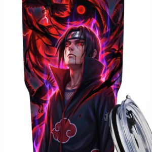 Termo Térmico 20 oz Itachi Uchiha | Acero Inoxidable | Personalizado